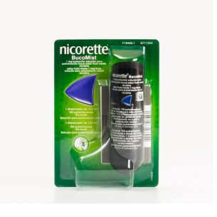 Nicorette Bucomist 1 Mg/Pulsacion Solucion Para Pulverizacion Bucal Sabor Fruta Menta, 13,2Ml