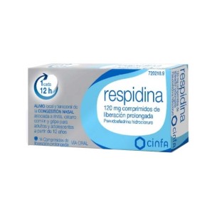 Respidina 120Mg Comprimidos de Liberación Prolongada - (14Comp)