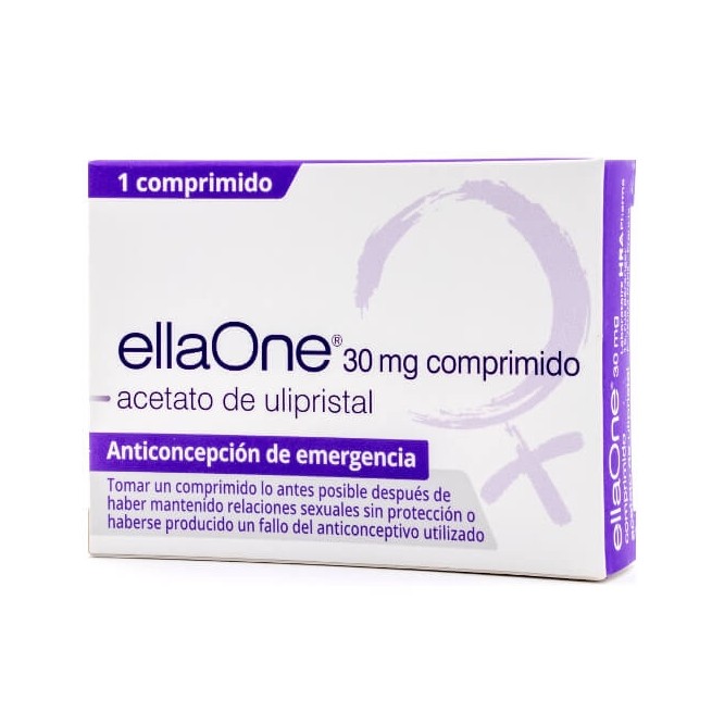 Ellaone 30Mg, 1 Comprimido Recubierto con Película