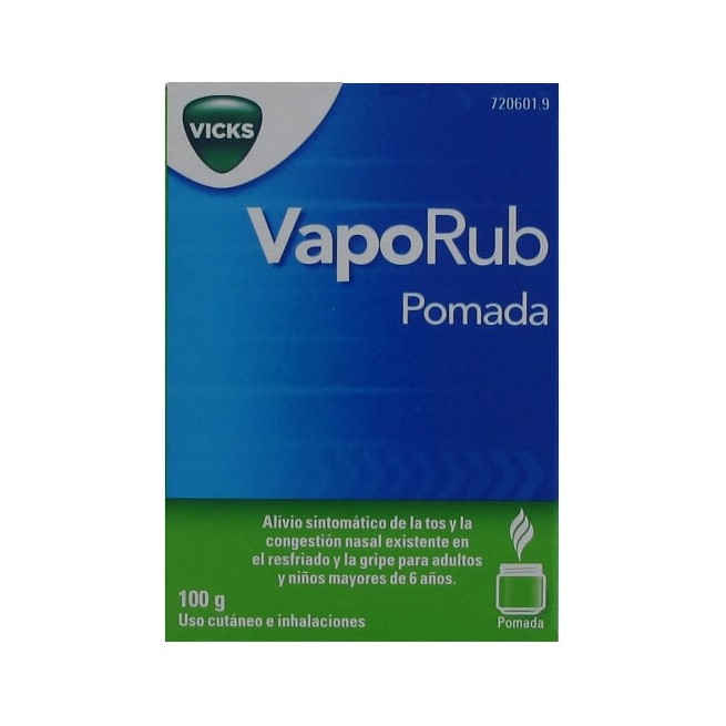 Vaporub Pomada,1 Frasco de 100G