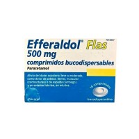 Efferaldol Flas 500 Mg Comprimidos Bucodispersables, 16 Comprimidos (8 + 8)