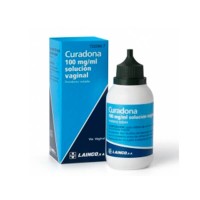 CURADONA 100MG/ML SOLUCION VAGINAL, 1 FRASCO DE 125ML