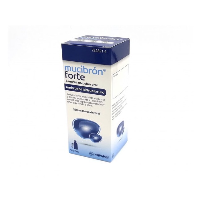 Mucibron Forte 6 Mg/Ml Solucion Oral, 1 Frasco de 250 ml