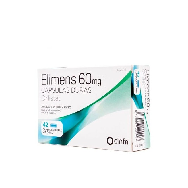 Elimens 60Mg, 42 Cápsulas Duras (Blister)