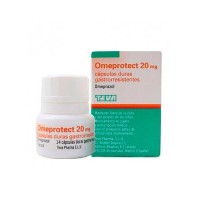 Omeprotect 20 Mg Capsulas Duras Gastrorresistentes, 14 Cápsulas (Frasco)
