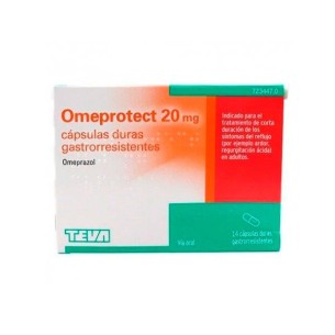Omeprotect 20 Mg Capsulas Duras Gastrorresistentes, 14 Cápsulas (Blister)