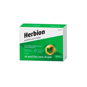 Herbion, 16 Pastillas Para Chupar