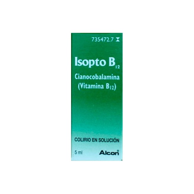 Isopto B 12 0.5 Mg/Ml Colirio 1 Frasco Solucion