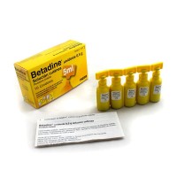 Betadine Unidosis 0,5G Solución Cutánea, 10 Envases Unidosis de 5Ml