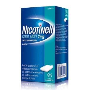 Nicotinell Cool Mint 2Mg, 96 Chicles Medicamentoso