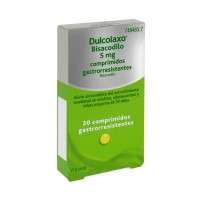 Dulcolaxo Bisacodilo 5 Mg 30 Comprimidos Gastror