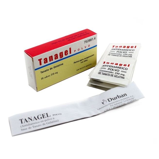 Tanagel Polvo 250 Mg 20 Sobres