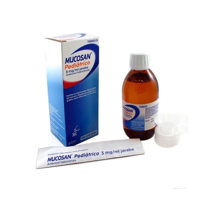 Mucosan Pediatrico 3 Mg/Ml Jarabe 200 ml