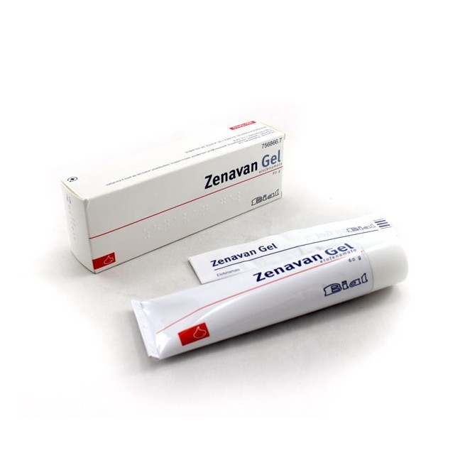 ZENAVAN 50 MG/G GEL TOPICO 60 G