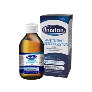 Iniston Antitusivo y Descongestivo Jarabe, 1 Frasco de 200 ml