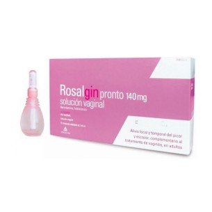 ROSALGIN PRONTO 140 MG SOLUCION VAGINAL 5 UNIDOS