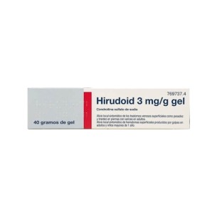 HIRUDOID 3MG/G GEL, 1 TUBO DE 40G