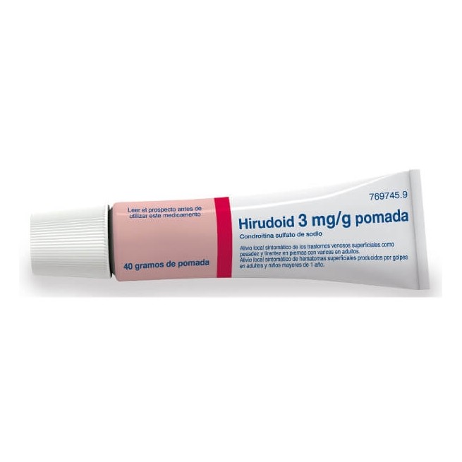 HIRUDOID 3MG/G POMADA, 1 TUBO DE 40G