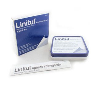 Linitul, 20 Apósitos Impregnado de 8,5X10Cm
