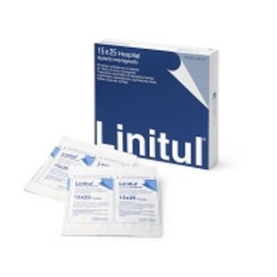 Linitul, 20 Apósitos Impregnado de 15X25Cm