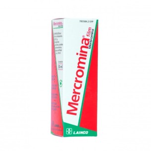 Mercromina Film, 1 Frasco de 30 ml