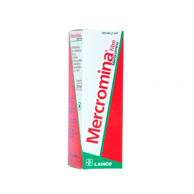 Mercromina Film, 1 Frasco de 30 ml