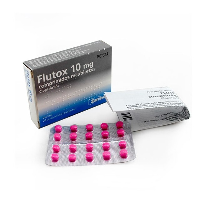 Flutox 10 Mg 20 Comprimidos