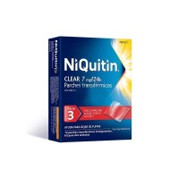 NIQUITIN CLEAR 7 MG/24H PARCHES TRANSDÉRMICOS , 14 PARCHES