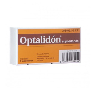 Optalidon 500/75 Mg 6 Supositorios