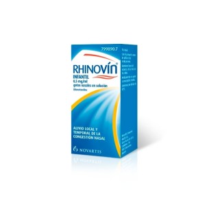 Rhinovin Infantil 0.5 Mg/Ml Gotas Nasales 1 Fras