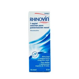 Rhinovin 1 Mg/Ml Nebulizador Nasal 10 ml