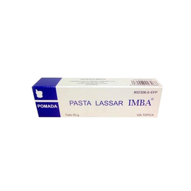 PASTA LASSAR IMBA POMADA , 1 TUBO DE 50G