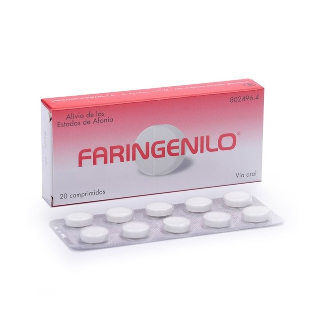 Faringenilo 20 Comprimidos Para Chupar