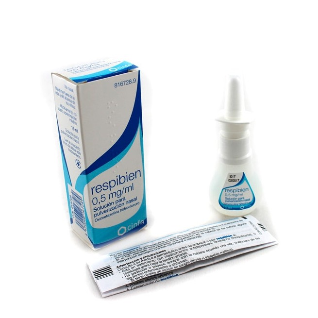 Respibien 0.5 Mg/Ml Nebulizador Nasal 15 ml