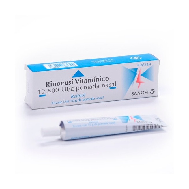 Rinocusi Vitaminico 12500 Ui/G Pomada Nasal 10 G