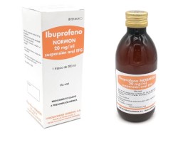 Ibuprofeno Normon 20Mg/Ml Suspension Oral Efg , 1 Frasco de 200 ml