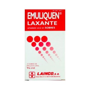 Emuliquen Laxante 10 Sobres Emulsion Oral 15 ml