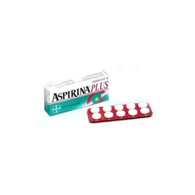 Aspirina Plus 500/50 Mg 20 Comprimidos