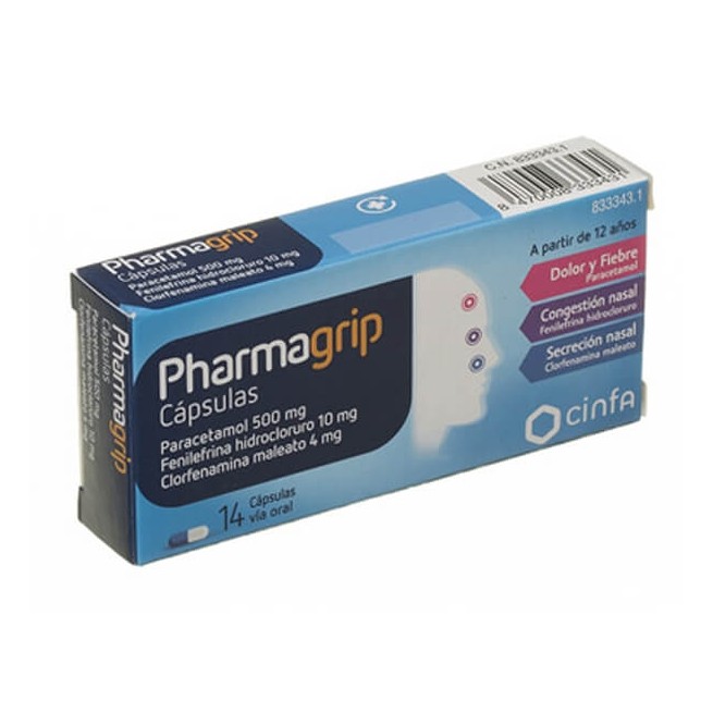 Pharmagrip 14 Capsulas