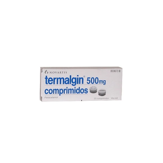 Termalgin 500 Mg 20 Comprimidos