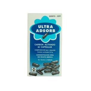 Ultra Adsorb 200 Mg 30 Capsulas