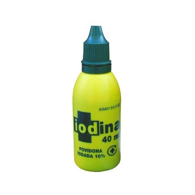 Iodina Solución, 1 Frasco de 40 ml