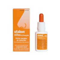 Utabon Niños 0.25 Mg/Ml Gotas Nasales 1 Frasco S
