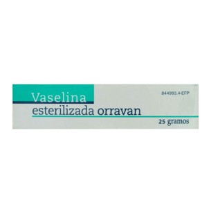 VASELINA ESTERILIZADA ORRAVAN POMADA 25 G