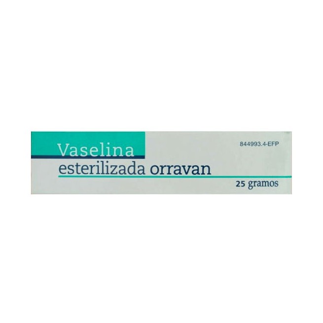 VASELINA ESTERILIZADA ORRAVAN POMADA 25 G