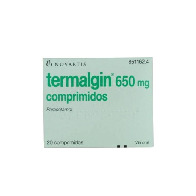 Termalgin 650 Mg 20 Comprimidos