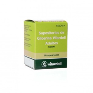 Supositorios Glicerina Vilardell Adultos 18 Supo