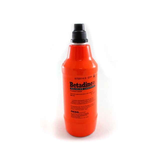 Betadine 4% Solucion Topica Jabonosa 500 ml