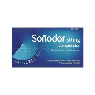 Soñodor 50 Mg 16 Comprimidos