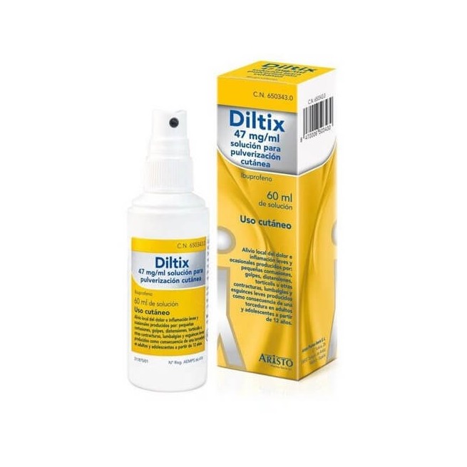 DILTIX TOPICO 50 MG/G GEL TOPICO 60 G